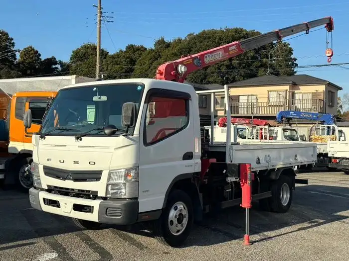 三菱 キャンター 小型 クレーン付 4段 ラジコンの中古トラック画像1
