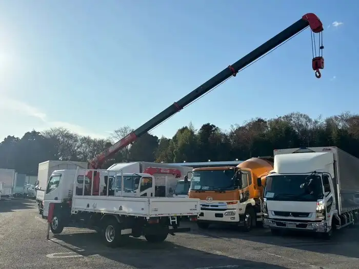 三菱 キャンター 小型 クレーン付 4段 ラジコンの中古トラック画像12