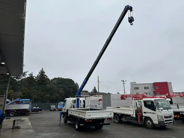三菱 キャンター 小型 クレーン付 4段 ラジコンの中古トラック画像12