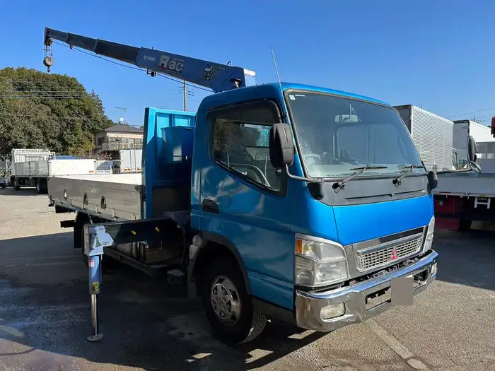 三菱 キャンター 小型 クレーン付 アルミブロック 4段の中古トラック画像2