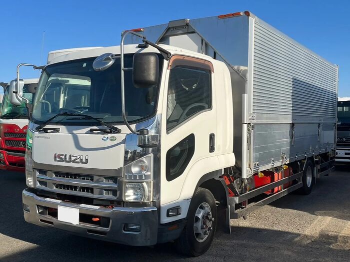 三菱 キャンター 小型 アルミバン パワーゲート サイドドア の中古トラック【車両No.159141】