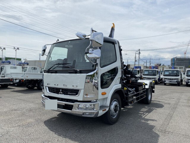 三菱 スーパーグレート 大型 アームロール ハイルーフ ツインホイスト の中古トラック【車両No.121933】
