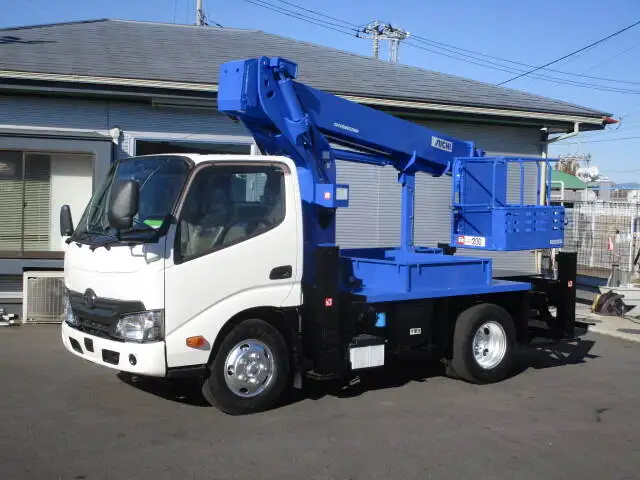 日野 デュトロ 小型 高所・建柱車 高所作業車 TKG-XZU600Eの中古トラック画像1