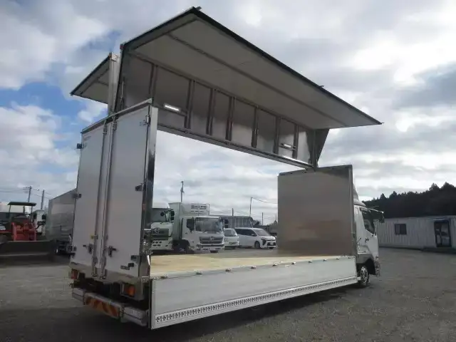 三菱 ファイター 中型/増トン ウイング パワーゲート ベッドの中古トラック画像6
