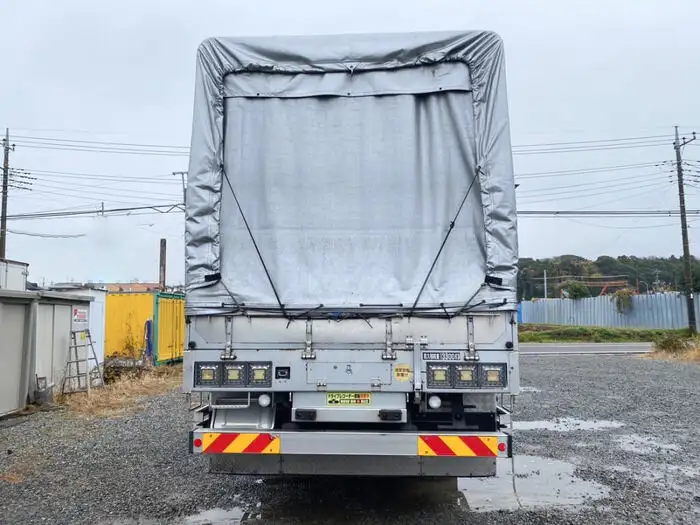 日産UD クオン 大型 平ボディ ハイルーフ 幌の中古トラック画像4