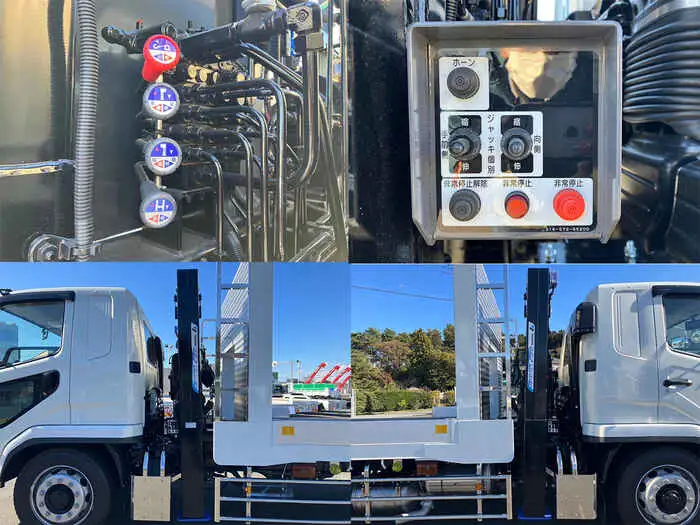三菱 ファイター 中型/増トン 車両重機運搬 ラジコン ウインチの中古トラック画像7