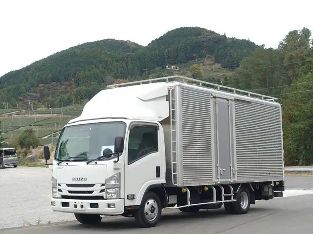 いすゞ エルフ 小型 アルミバン パワーゲート サイドドア の中古トラック【車両No.157730】