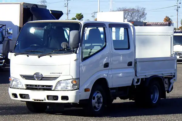 日野 デュトロ 小型 平ボディ Wキャブ パワーゲート の中古トラック【車両No.157705】