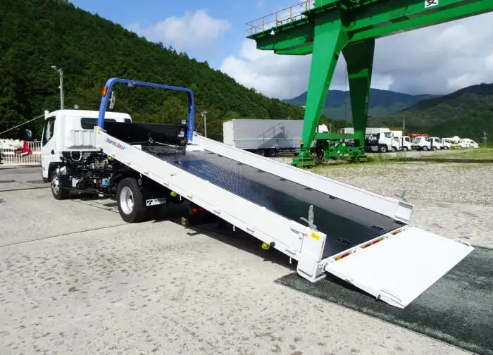 三菱 キャンター 小型 車両重機運搬 ラジコン ウインチの中古トラック画像3