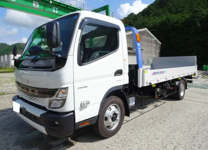 三菱 キャンター 小型 車両重機運搬 ラジコン ウインチ の中古トラック【車両No.157917】