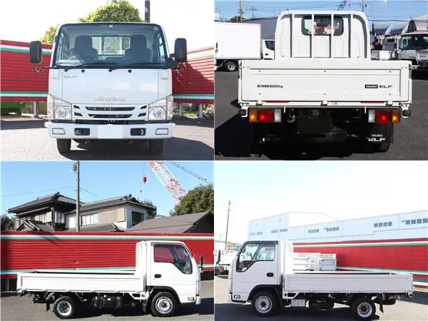 いすゞ エルフ 小型 平ボディ 床鉄板 TRG-NHR85Aの中古トラック画像6