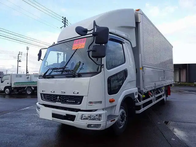 三菱 ファイター 中型/増トン ウイング エアサス ベッドの中古トラック画像2
