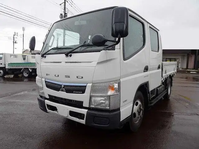 三菱 キャンター 小型 平ボディ Wキャブ TPG-FGA20の中古トラック画像1