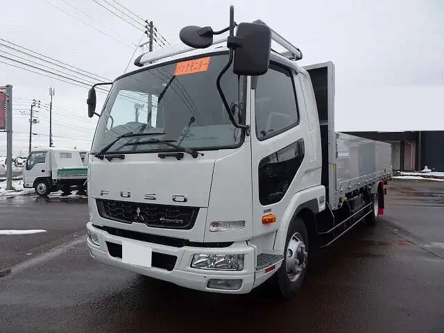 三菱 ファイター 中型/増トン 平ボディ アルミブロック ベッドの中古トラック画像1