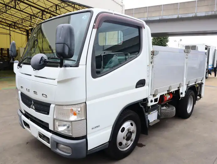 三菱 キャンター 小型 平ボディ パワーゲート 床鉄板 の中古トラック【車両No.157982】