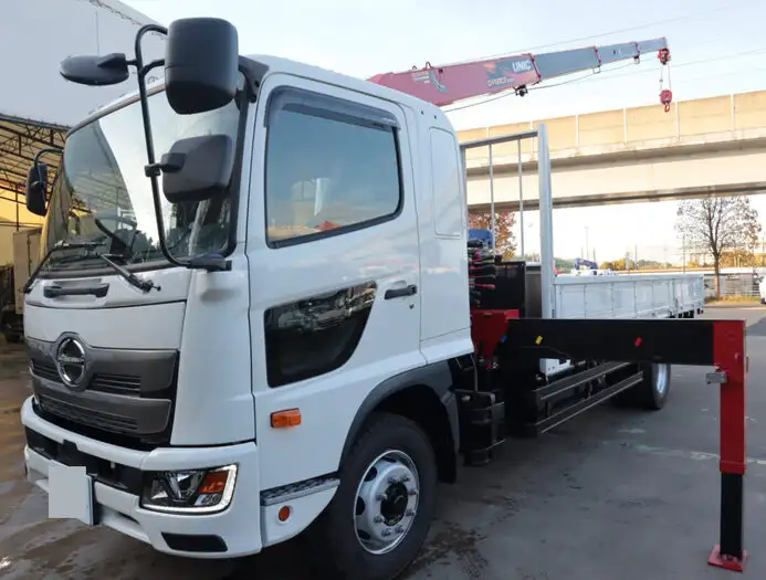 日野 レンジャー 中型/増トン クレーン付 4段 ラジコンの中古トラック画像1