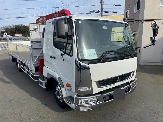 三菱 ファイター 中型/増トン クレーン付 アルミブロック エアサスの中古トラック画像2