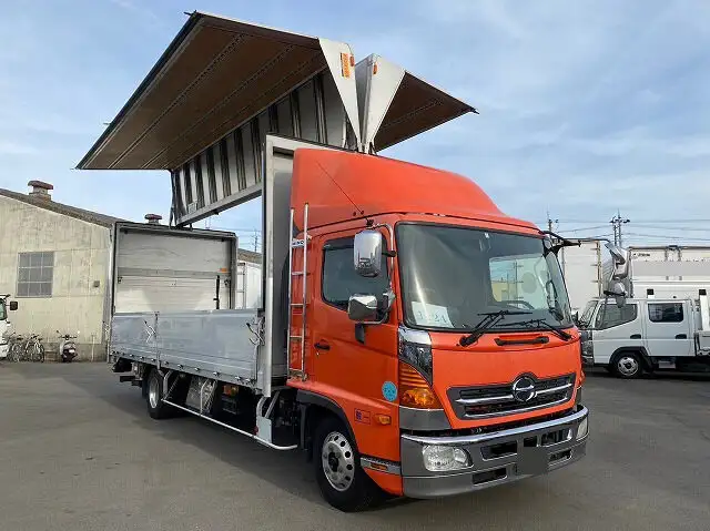 日野 レンジャー 中型/増トン ウイング パワーゲート エアサスの中古トラック画像12