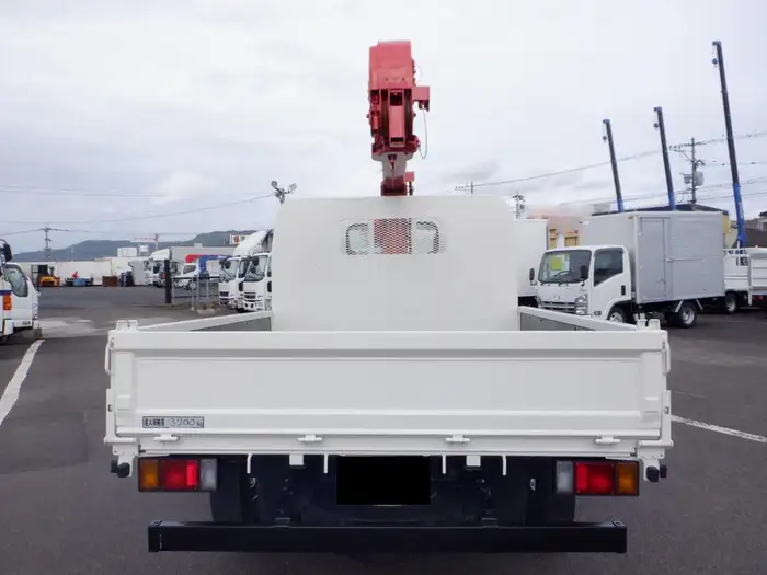 いすゞ エルフ 小型 クレーン付 床鉄板 4段の中古トラック画像3
