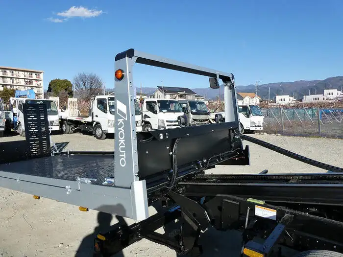 三菱 キャンター 小型 車両重機運搬 ラジコン ウインチの中古トラック画像15