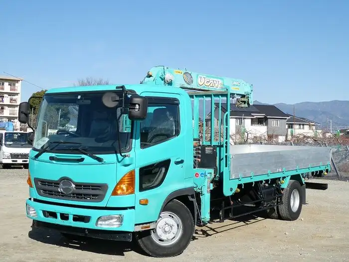 日野 レンジャー 中型/増トン クレーン付 アルミブロック 4段の中古トラック画像1