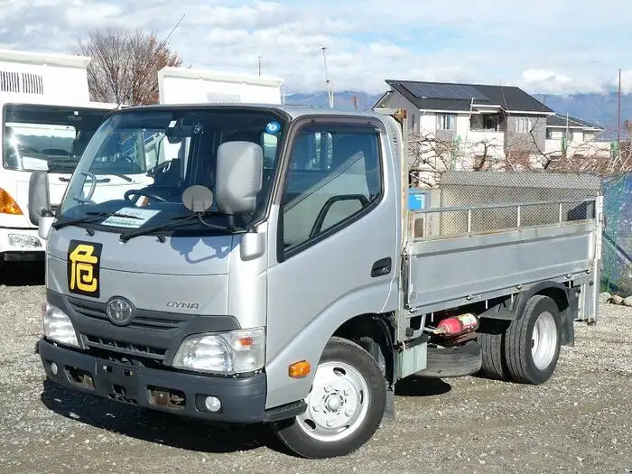 トヨタ トヨエース 小型 平ボディ パワーゲート 床鉄板の中古トラック画像1