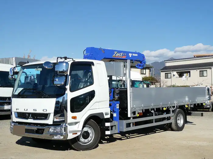 三菱 ファイター 中型/増トン クレーン付 アルミブロック 4段の中古トラック画像1