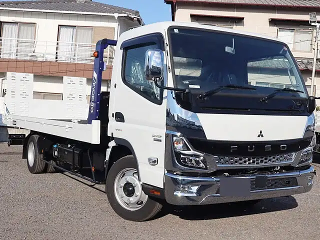三菱 キャンター 小型 車両重機運搬 ラジコン ウインチの中古トラック画像2