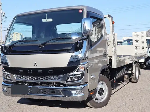 三菱 キャンター 小型 車両重機運搬 ラジコン ウインチの中古トラック画像1