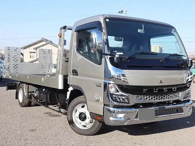 三菱 キャンター 小型 車両重機運搬 ラジコン ウインチの中古トラック画像2