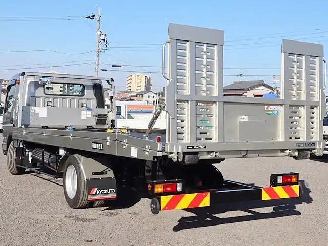 三菱 キャンター 小型 車両重機運搬 ラジコン ウインチの中古トラック画像5
