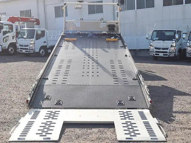 三菱 キャンター 小型 車両重機運搬 ラジコン ウインチの中古トラック画像7