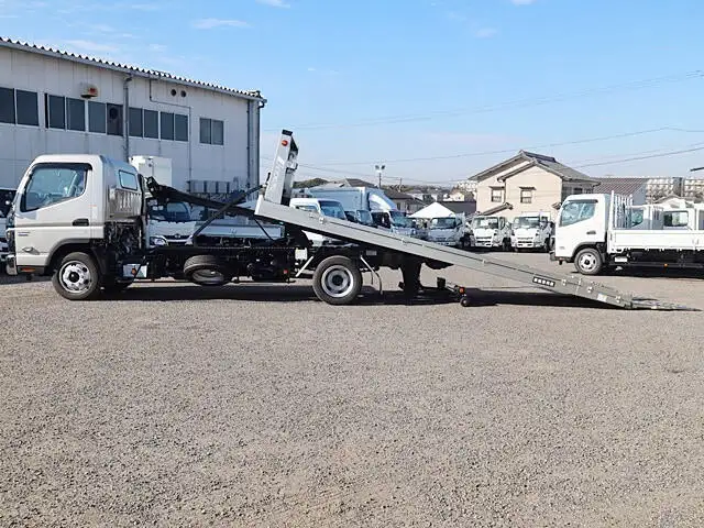 三菱 キャンター 小型 車両重機運搬 ラジコン ウインチの中古トラック画像11