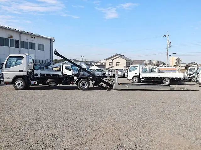三菱 キャンター 小型 車両重機運搬 ラジコン ウインチの中古トラック画像12