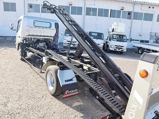 三菱 キャンター 小型 車両重機運搬 ラジコン ウインチの中古トラック画像9