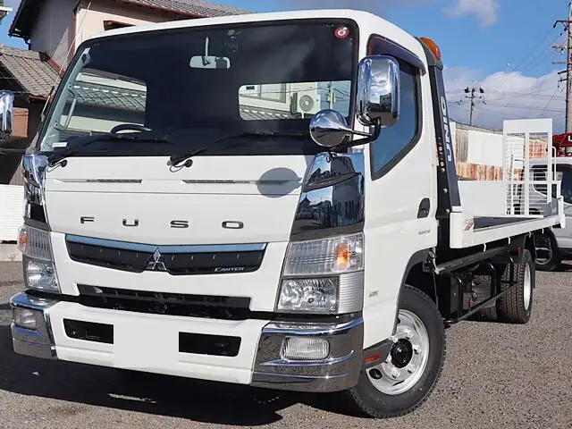 三菱 キャンター 小型 車両重機運搬 ラジコン ウインチの中古トラック画像1