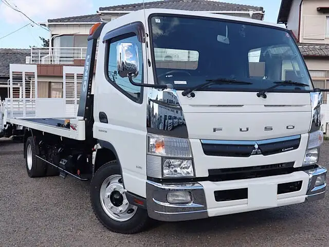 三菱 キャンター 小型 車両重機運搬 ラジコン ウインチの中古トラック画像2
