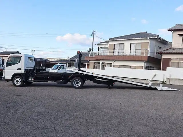 三菱 キャンター 小型 車両重機運搬 ラジコン ウインチの中古トラック画像10