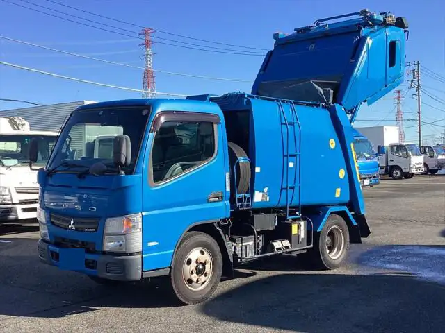 三菱 キャンター 小型 パッカー車 プレス式 TKG-FEA50の中古トラック画像1