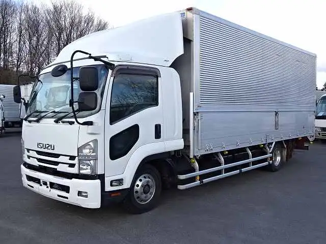 いすゞ フォワード 中型/増トン ウイング エアサス TKG-FRR90T2の中古トラック画像2