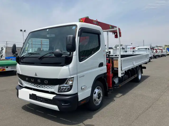 三菱 キャンター 小型 クレーン付 4段 ラジコンの中古トラック画像1