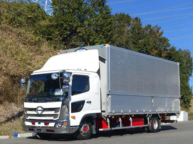 日野 レンジャー 中型/増トン ウイング エアサス ベッド の中古トラック【車両No.158301】