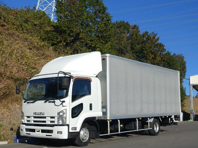 いすゞ フォワード 中型/増トン アルミバン ワイド SKG-FRR90S2