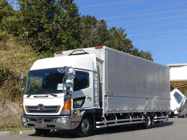 日野 レンジャー 中型/増トン ウイング パワーゲート エアサス の中古トラック【車両No.158300】