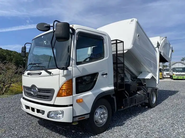 日野 レンジャー 中型/増トン パッカー車 巻き込み式 回転ダンプ式 の中古トラック【車両No.158328】