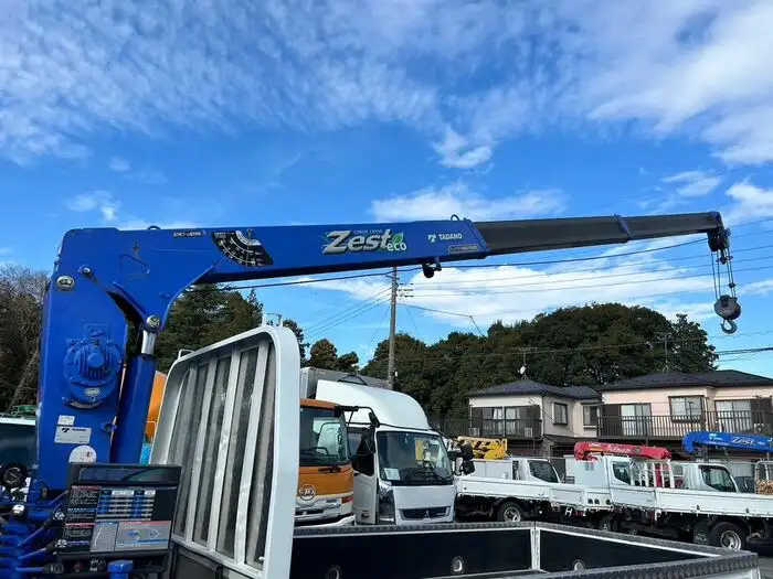 いすゞ エルフ 小型 クレーン付 床鉄板 3段の中古トラック画像11