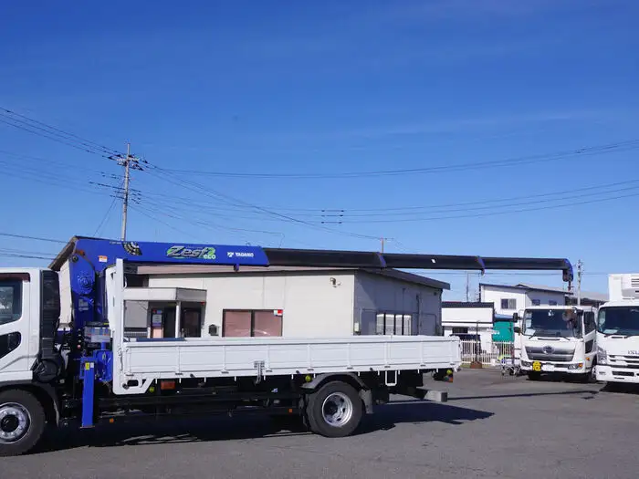 三菱 ファイター 中型/増トン クレーン付 床鉄板 4段の中古トラック画像6