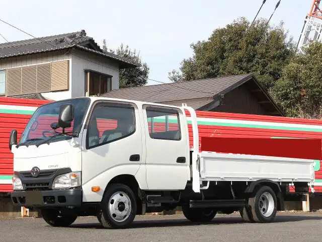 トヨタ ダイナ 小型 平ボディ Wキャブ 床鉄板 の中古トラック【車両No.158385】