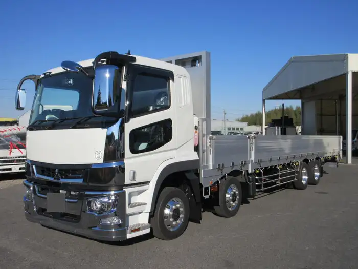 三菱 スーパーグレート 大型 平ボディ アルミブロック エアサス の中古トラック【車両No.158356】