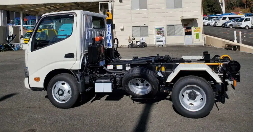 日野 デュトロ 小型 アームロール ツインホイスト 2RG-XZU605Mの中古トラック画像3